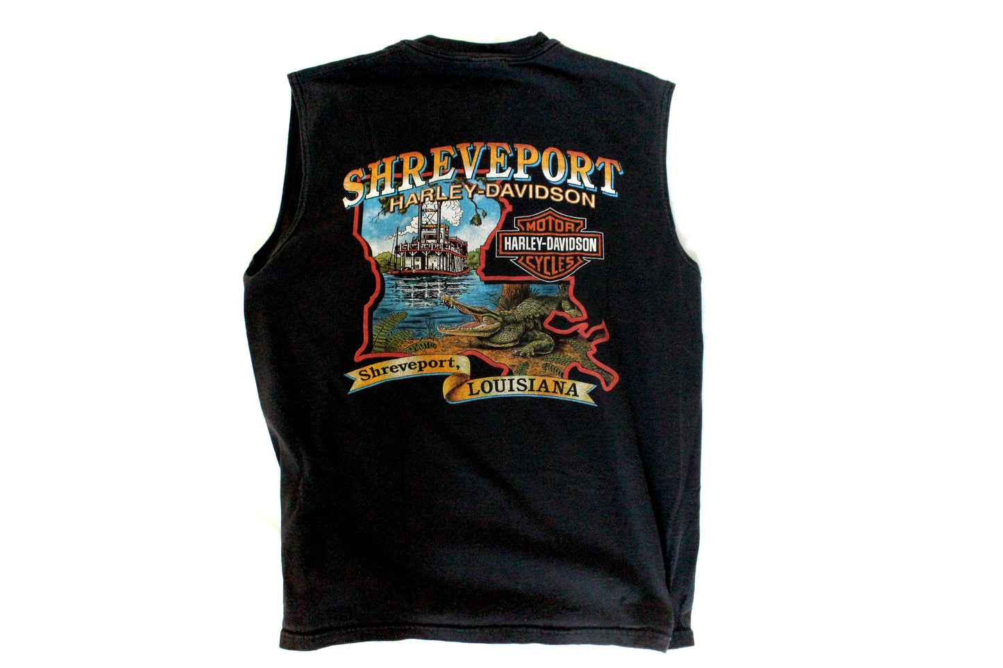 Vintage Harley Flames Muscle Tank