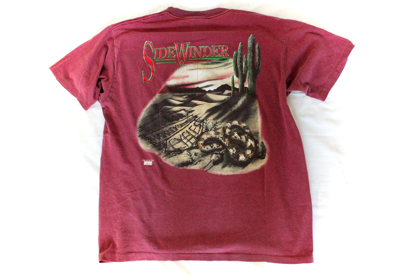 Vintage Sidewinder Snake Harley Tee
